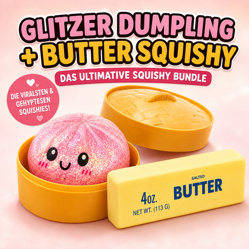 Squishy hype set glitter - hype, set: