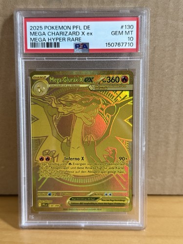 Psa mega glurak - mega, ex