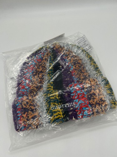 Supreme tinsel stripe - supreme, beanie