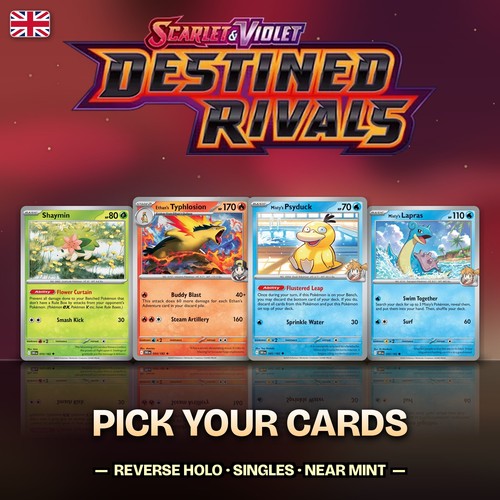 Pokemon cards destined rivals - cards,