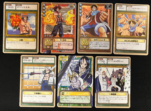 Lot one piece carddass hyper - one,