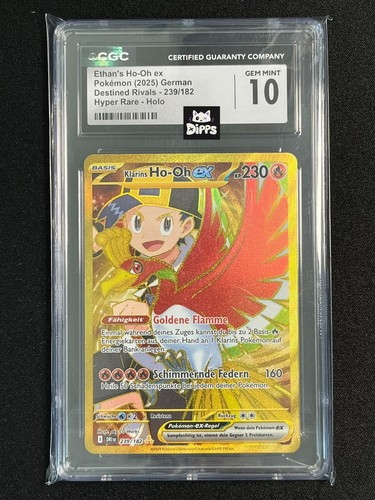 Pokémon cgc klarins oh - klarins, ho-oh