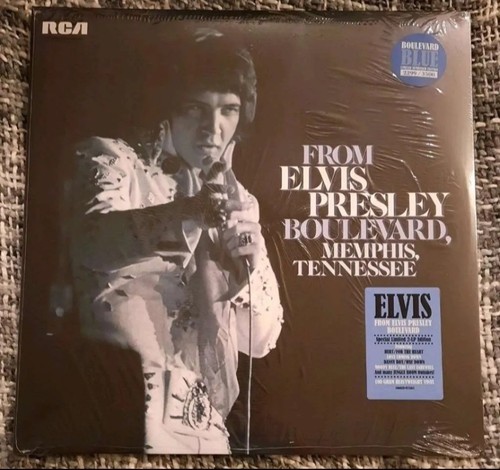 Elvis ftd 2lp blue vinyl - elvis,