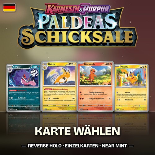 Pokemon karten paldeas - karten,