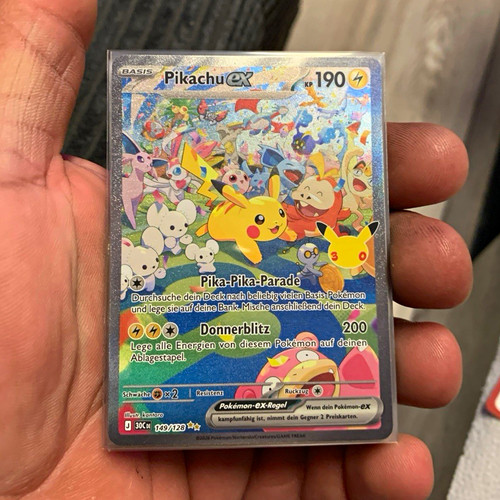 Pokémon tcg pikachu - tcg, ex