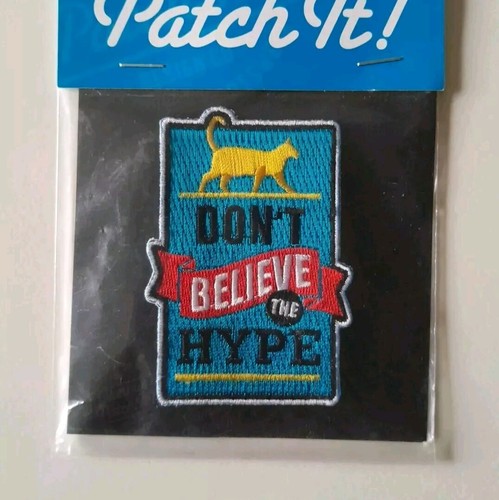 Klett aufnäher don believe - "don't,