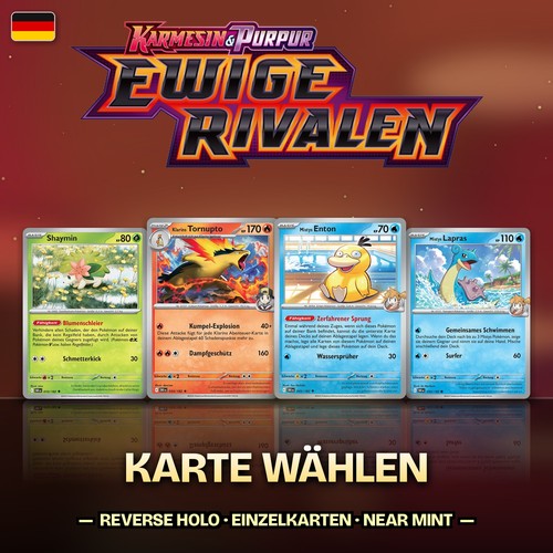 Pokemon karten ewige rivalen - karten,