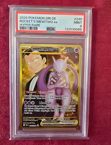 Pokémon team rockets mewtu - pokémon, ex